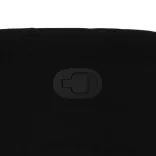 fekete szövet dönthető fotel