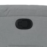 világosszürke szövet dönthető fotel