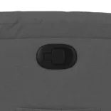 sötétszürke szövet dönthető fotel