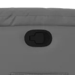 szürke műbőr dönthető fotel