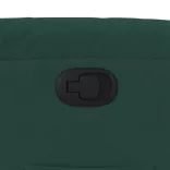 sötétzöld bársony dönthető fotel