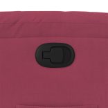 bordó bársony dönthető fotel