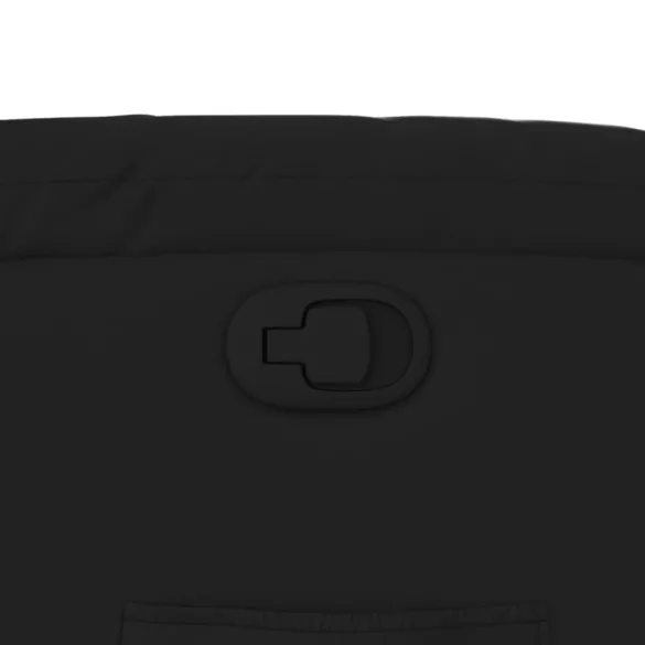 fekete műbőr dönthető fotel