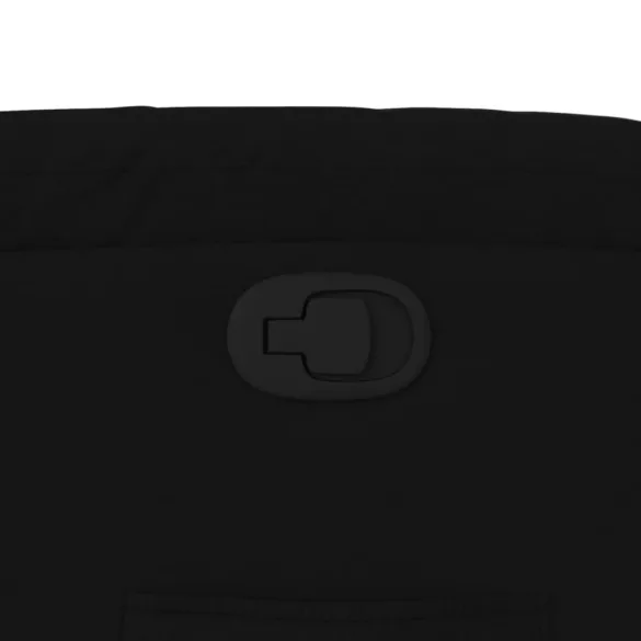 fekete szövet dönthető fotel