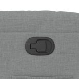 világosszürke szövet dönthető fotel