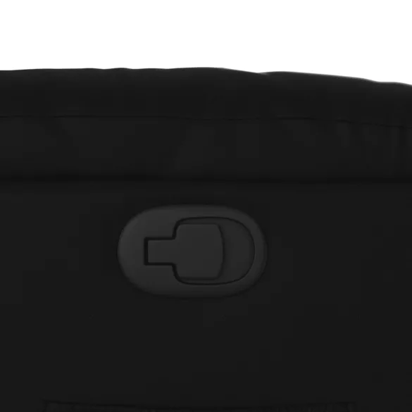 fekete műbőr dönthető fotel