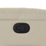 krémszínű műbőr dönthető fotel