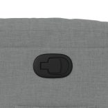 világosszürke szövet dönthető fotel