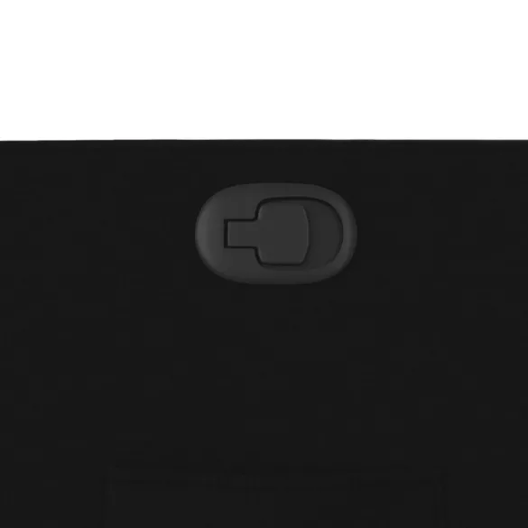 fekete szövet dönthető fotel