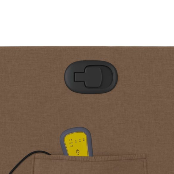 barna szövet dönthető masszázsfotel