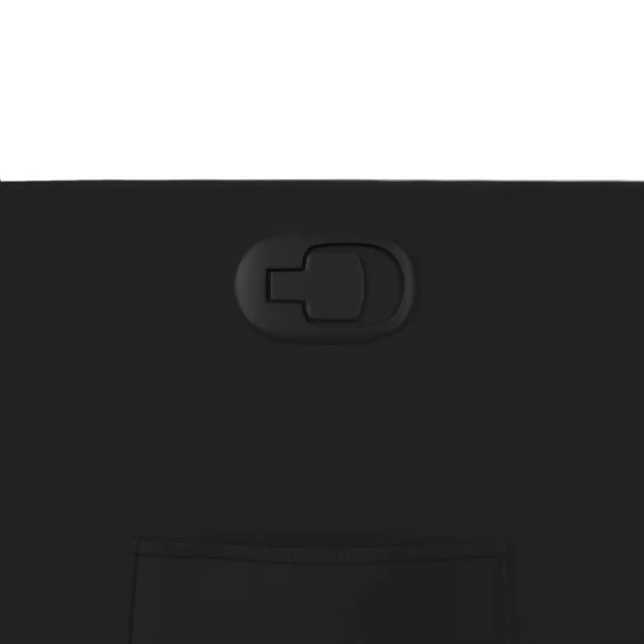 fekete műbőr dönthető fotel