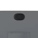 szürke műbőr dönthető fotel