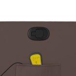 barna műbőr dönthető masszázsfotel