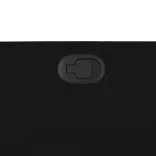 fekete szövet dönthető fotel