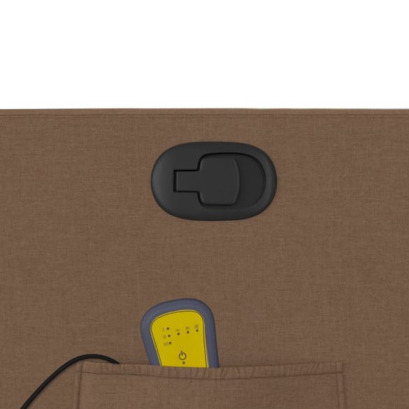 barna szövet dönthető masszázsfotel