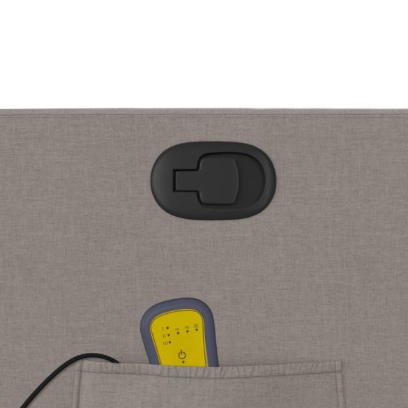 tópszínű szövet dönthető masszázsfotel