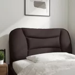 sötétbarna szövet fejtámla párna Hvar 80 cm