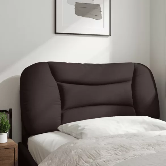 sötétbarna szövet fejtámla párna Hvar 80 cm