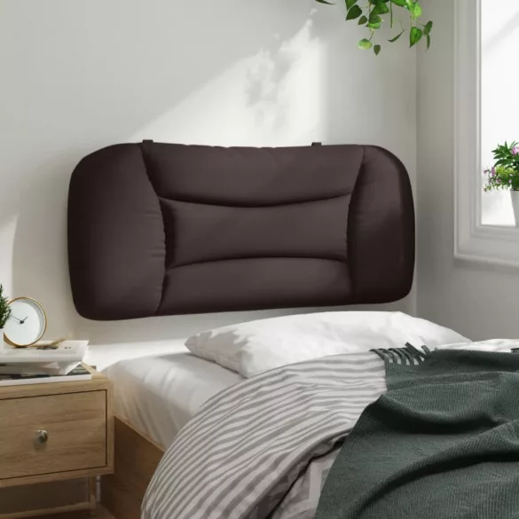 sötétbarna szövet fejtámla párna Hvar 80 cm