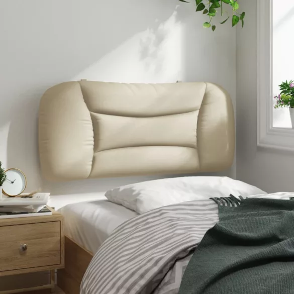 krémszínű szövet fejtámla párna Hvar 80 cm