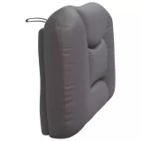 szürke műbőr fejtámla párna Hvar 80 cm