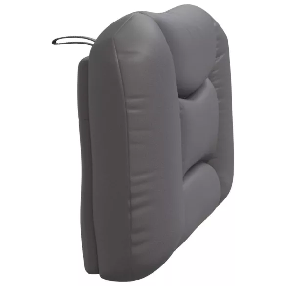 szürke műbőr fejtámla párna Hvar 80 cm