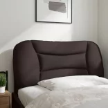 sötétbarna szövet fejtámla párna Hvar 90 cm