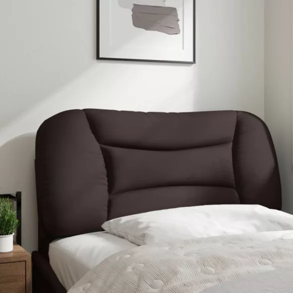 sötétbarna szövet fejtámla párna Hvar 90 cm