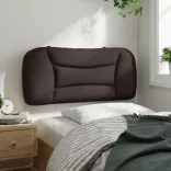sötétbarna szövet fejtámla párna Hvar 90 cm