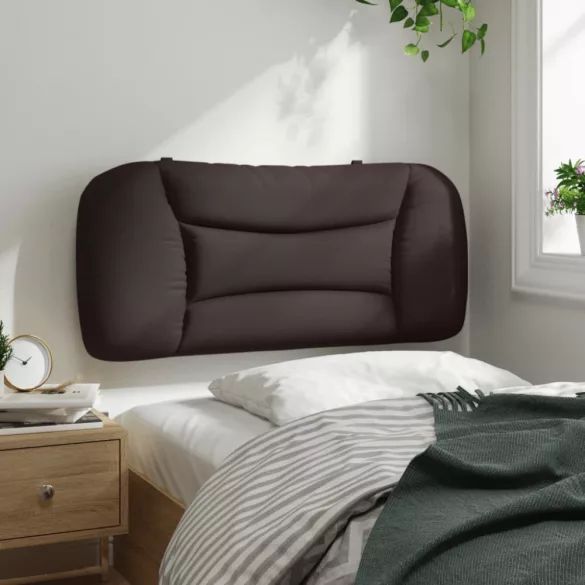 sötétbarna szövet fejtámla párna Hvar 90 cm