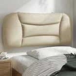 krémszínű szövet fejtámla párna Hvar 90 cm