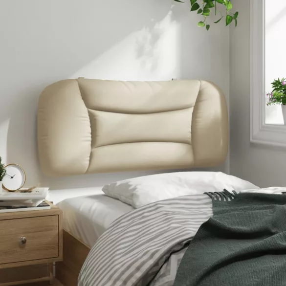 krémszínű szövet fejtámla párna Hvar 90 cm