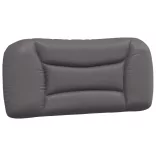 szürke műbőr fejtámla párna Hvar 90 cm