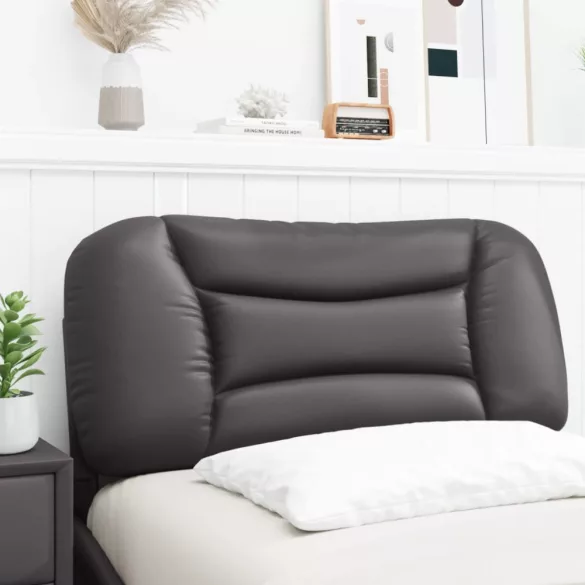 szürke műbőr fejtámla párna Hvar 90 cm