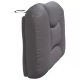 szürke műbőr fejtámla párna Hvar 90 cm
