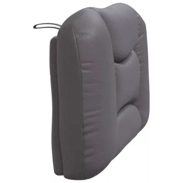 szürke műbőr fejtámla párna Hvar 90 cm