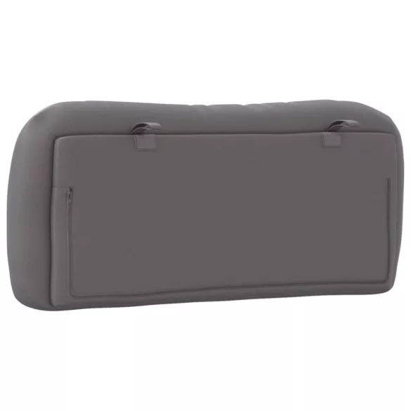 szürke műbőr fejtámla párna Hvar 90 cm