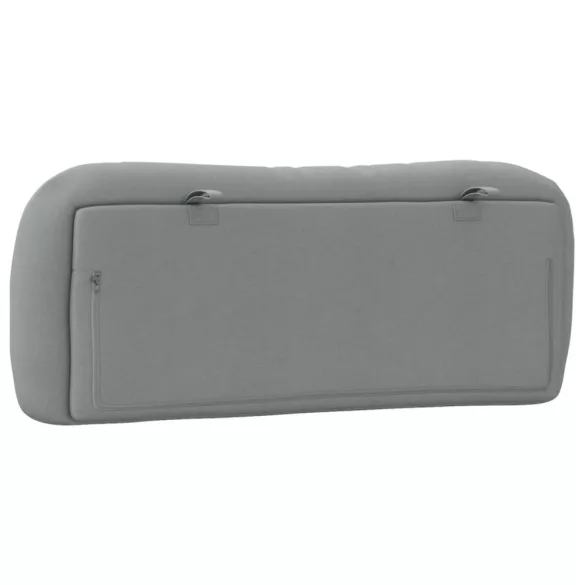 világosszürke szövet fejtámla párna Hvar 100 cm