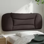 sötétbarna szövet fejtámla párna Hvar 100 cm