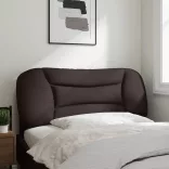 sötétbarna szövet fejtámla párna Hvar 100 cm