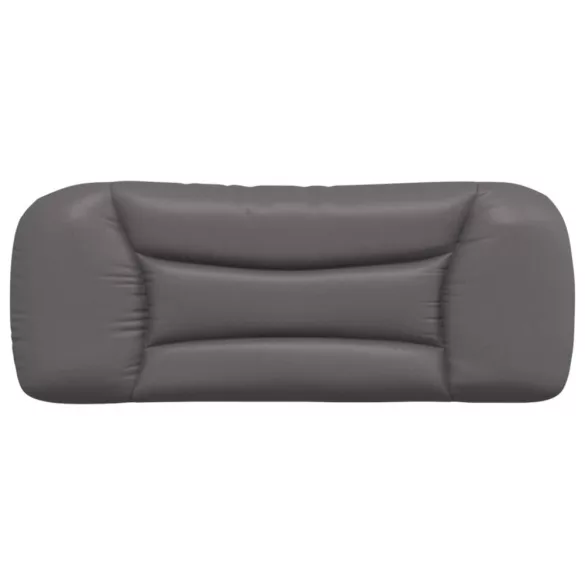 szürke műbőr fejtámla párna Hvar 100 cm