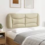 krémszínű szövet fejtámla párna Hvar 120 cm
