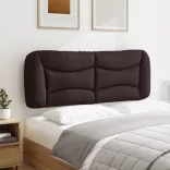 sötétbarna szövet fejtámla párna Hvar 140 cm