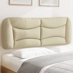 krémszínű szövet fejtámla párna Hvar 140 cm