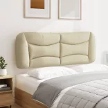 krémszínű szövet fejtámla párna Hvar 140 cm