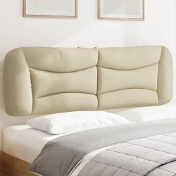 krémszínű szövet fejtámla párna Hvar 160 cm