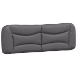 szürke műbőr fejtámla párna Hvar 160 cm
