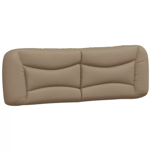 cappuccino színű műbőr fejtámla párna Hvar 160 cm