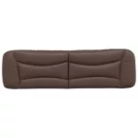 barna műbőr fejtámla párna Hvar 180 cm