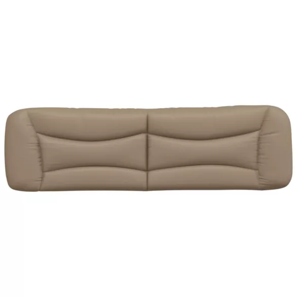 cappuccino színű műbőr fejtámla párna Hvar 180 cm